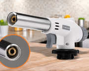 Butane Torch Flame Gun – Adjustable Kitchen Cooking & BBQ Gas Torch Burner