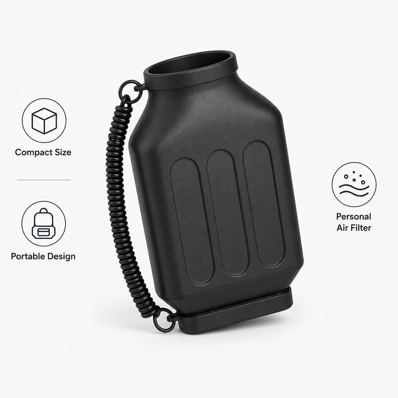 SmokeBuddy Jr Personal Air Filter, Portable Smoke Odor Reducer for Home, Office & Travel