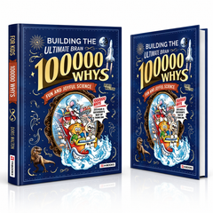 100000 Whys Science Book, Kids Question Answer Learning Book for Homeschool, Bedtime Reading & Gift